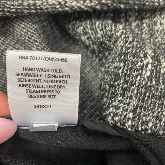 Eileen Fisher Knit Collarless Blazer Jacket XL - Picture 6 of 11